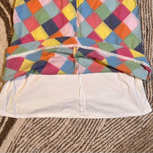 Brooks Brothers patchwork a-line skirt 💗 size 10 - Picture 2 of 5